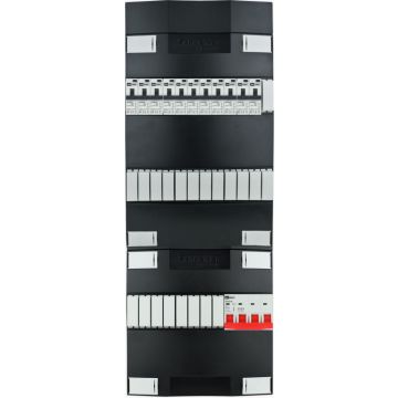 EMAT Schneider groepenkast 11 aardlekautomaten 3 fase 220x600 (BxH)