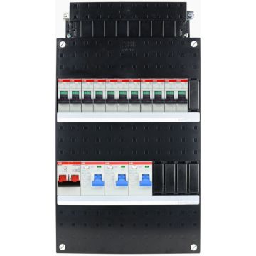 ABB SN201L groepenkast 11 groepen 1 fase 220x390 (BxH)