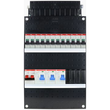 ABB SN201L groepenkast 12 groepen 1 fase 220x390 (BxH)