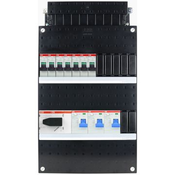 ABB SN201L groepenkast 7 groepen 3 fase 220x390 (BxH)