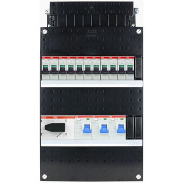 ABB SN201L groepenkast 11 groepen 3 fase 220x390 (BxH)