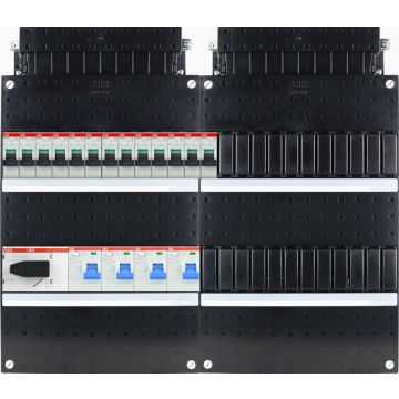 ABB SN201L groepenkast 13 groepen 3 fase 440x390 (BxH)