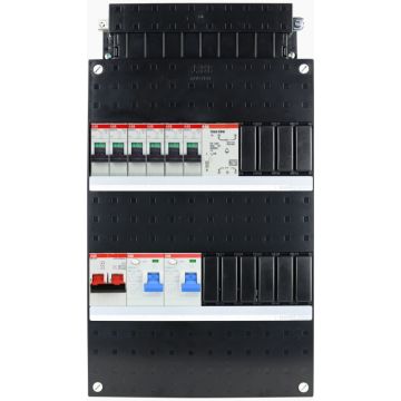 ABB SN201L groepenkast 6 groepen + beltrafo 1 fase 220x390 (BxH)