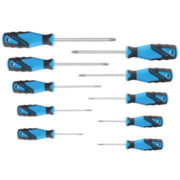GEDORE 3-comp schroevendraaierset TORX T7-T40 10-delig (2163 TX-010)