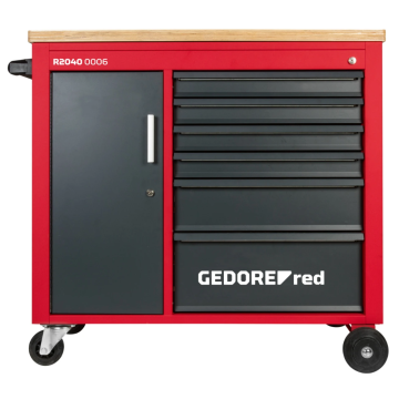 GEDORE RED verrijdbare werkbank MECHANIC 6 laden 988x431x935mm (R20400006)