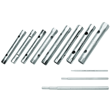 GEDORE dubbele pijpsleutelset 6-22mm 8-delig (KD 26 R-8)