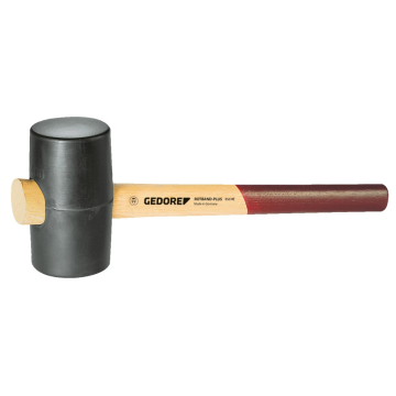 GEDORE hard rubberen hamer D=55mm lengte 320mm 370g (226 E-1)