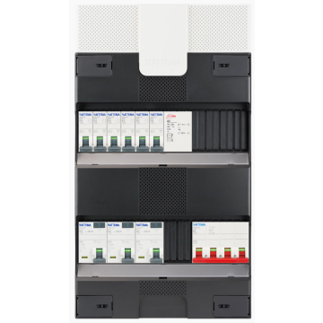 Attema groepenkast 6 groepen + beltrafo 3 fase 220x390 (BxH)