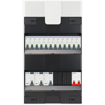 ATTEMA groepenkast 12 groepen 1 fase 220x390 (BxH)
