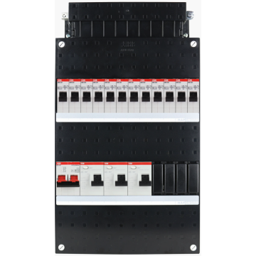 ABB-HAF groepenkast 12 groepen 1 fase 220x390 (BxH)