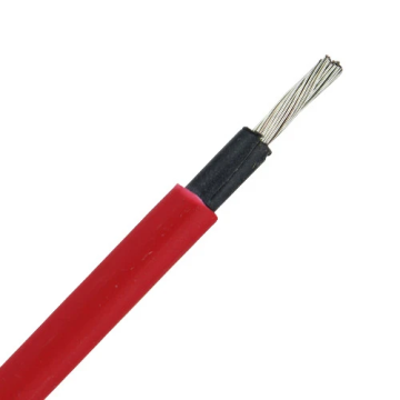 Solar kabel H1Z2Z2-K 4mm² rood per meter