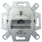 Universele data wandcontactdoos UAE inbouw basiselement UTP 1-voudig Cat6A (39070)