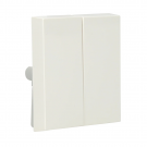 Kopp HK07 bedieningswip 2-voudig wit