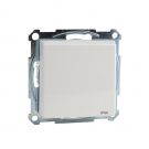 Schneider-Merten SCHUKO wandcontactdoos met klapdeksel IP44 kinderbeveiliging - polarwit (MTN2314-0319)