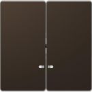 Schneider Electric D Life seriewip met controlevenster - mocca metallic (MTN3420-6052)