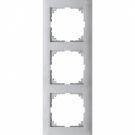 Schneider Electric M-Pure 3-voudig afdekraam - aluminium (MEG4030-3660)