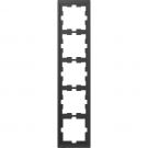 Schneider Electric D Life afdekraam 5-voudig - antraciet (MTN4050-6534)