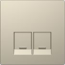 Schneider Electric D Life centraalplaat 2-voudig - sahara (MTN4572-6033)