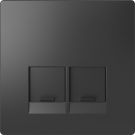 Schneider Electric D Life centraalplaat 2-voudig - antraciet (MTN4572-6034)