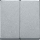 Merten by Schneider Electric systeem M wip voor serieschakelaar - aluminium (MTN433560)