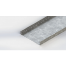 Niedax RLUC kabelgoot gesloten staal 60x400mm (HxB) - lengte van 3 meter (160154)