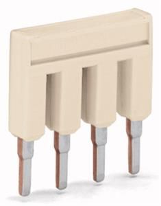 Wago kambrug 10-voudig 32A rastermaat 6,2 mm grijs (2004-410)