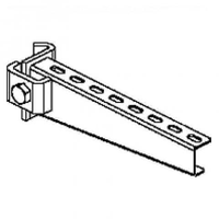 Niedax Kleinhuis kabelgoot wandconsole voor 300mm breed (150333)