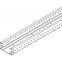 Niedax Kleinhuis kabelgoot gesloten 60x250mm (HxB) 3 meter + koppelstuk (160158)