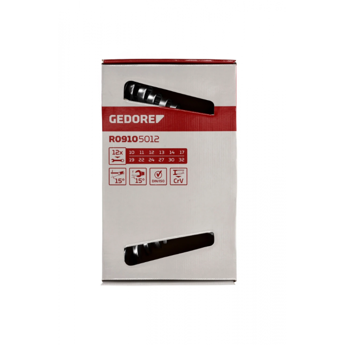 GEDORE RED ring steeksleutelset 10-32mm 12-delig (R09105012)