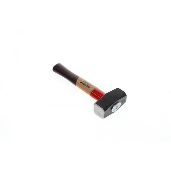 Gedore Martello Da Saldatore ROTBAND-PLUS 300g – Testa Forgiata E Manico In Hickory Con Rivestimento In Acciaio – Modello 677 H