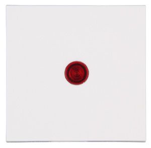 Kopp HK07 bedieningswip met rode lens 2-voudig wit per 5