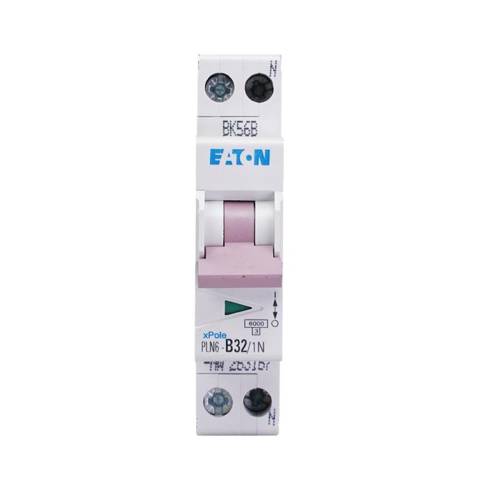 Eaton installatieautomaat 1-polig+nul 32A B-kar (263167)