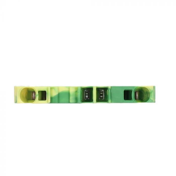 Wago aardklem 2-draads 4 mm groen/geel (2004-1207)