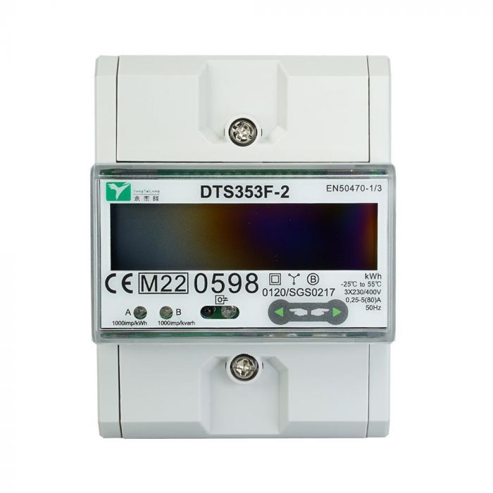 EMAT kWh meter 80A 3-fase modbus MID (5299)