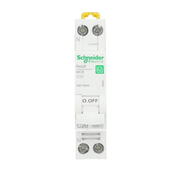 Schneider Electric installatieautomaat 1-polig+nul 20A C-kar (R9P19620)