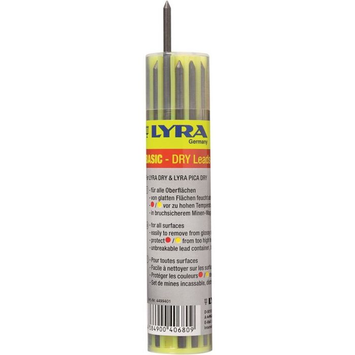 Lyra reservestiften grafiet verwijderbaar - 12 stuks (850337)