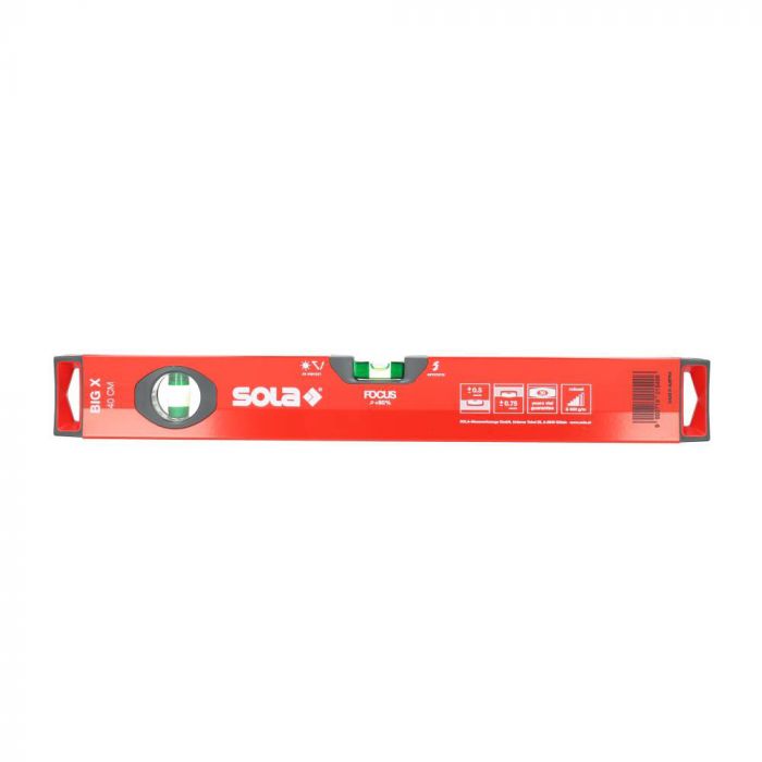 Sola waterpas aluminium kokerprofiel 400mm BigX40 (1370501)