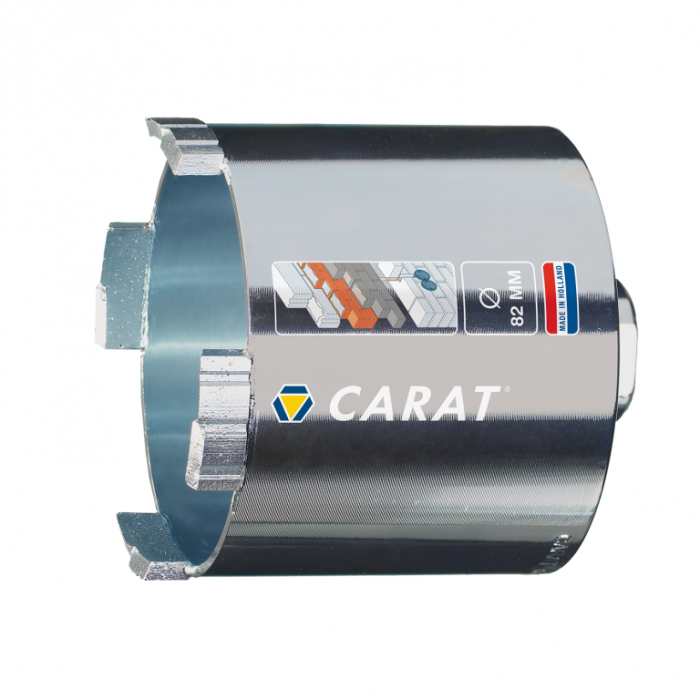 Carat diamantdozenboor Premium 82mm aansluiting M16 DUSTEC compatibel (HTS082604P)