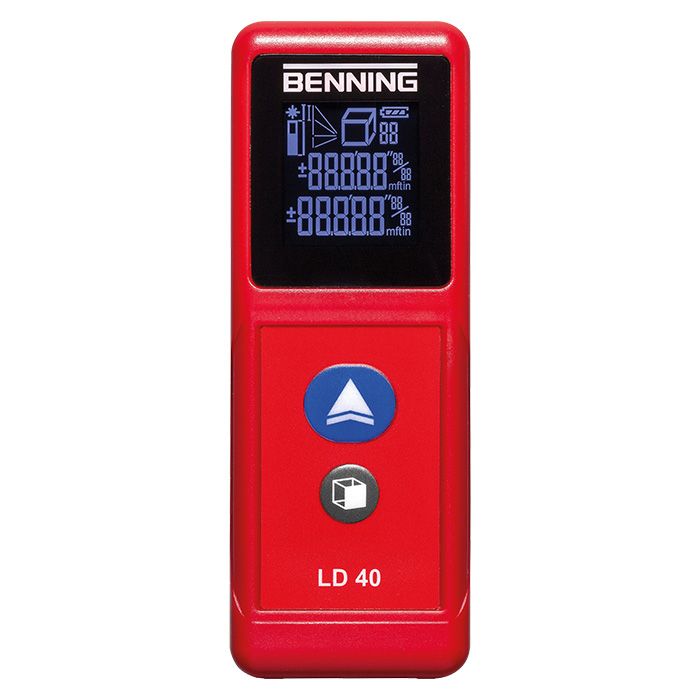 Benning LD 40 laserafstandsmeter 0,05 - 40 meter (050500)