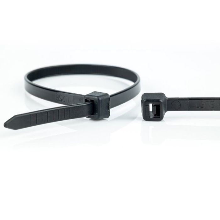 WKK tie wraps 7.6x530mm (UVbestendig) zwart - per 100 stuks (110297071)