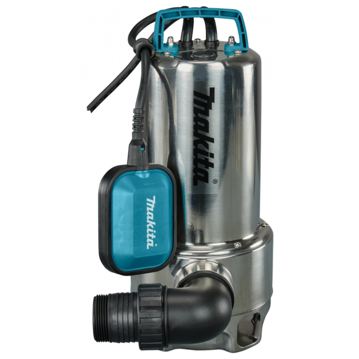 Makita vuil- en schoonwater dompelpomp 15000 l/h geintegreerde vlotter IPX8 1100W 230V (PF1110)
