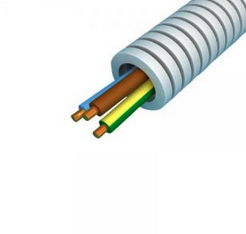 Snelflex flexibele buis VD draad 3x2,5 en 1x1,5 mm - 16 mm rol 50 meter