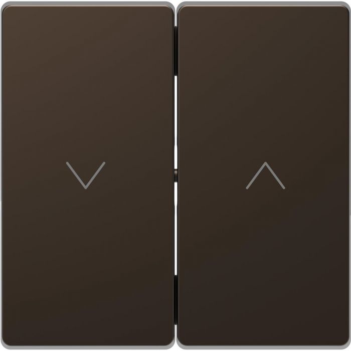 Schneider-Merten D Life seriewip voor jaloezieschakelaar - mocca metallic (MTN3855-6052)
