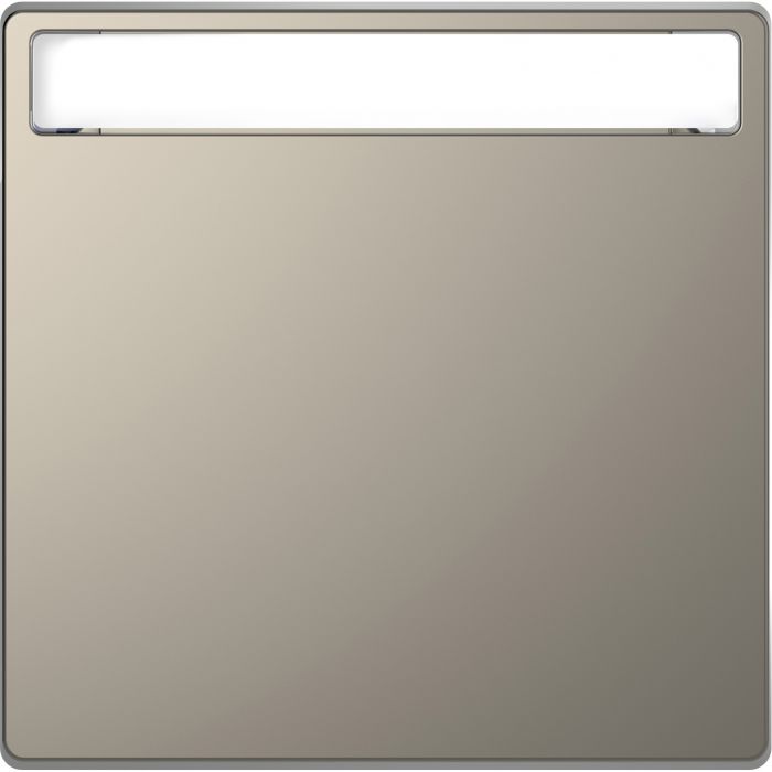 Schneider Electric D Life wisselwip met controlevenster - nikkel metallic (MTN3360-6050)