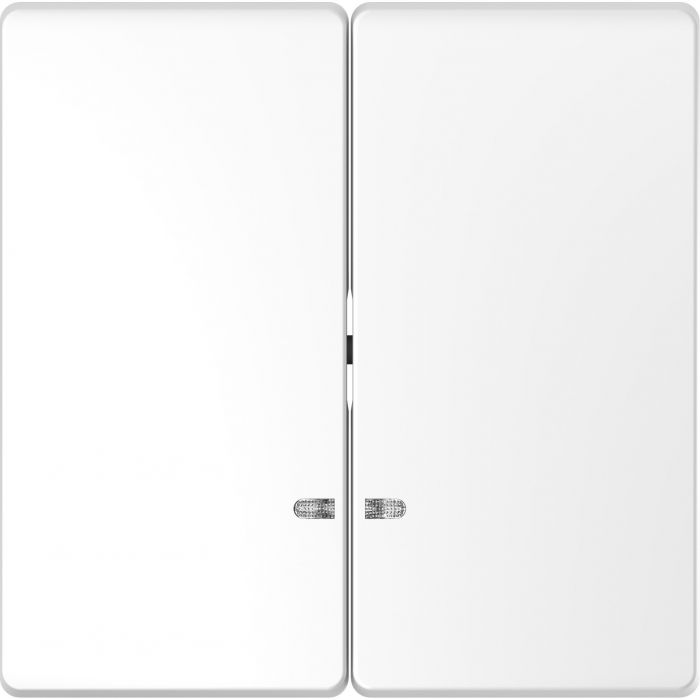 Schneider Electric D Life seriewip met controlevenster - lotuswit (MTN3420-6035)