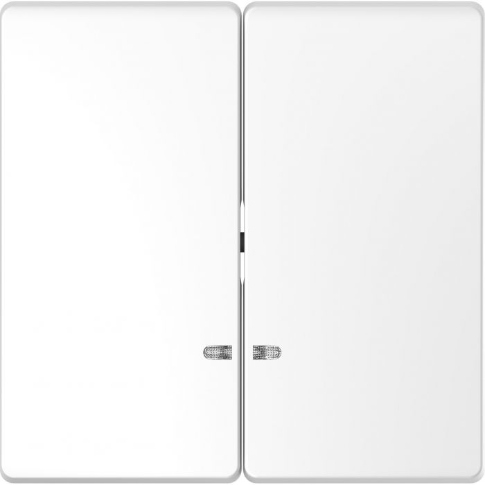 Schneider Electric D Life seriewip met controlevenster - lotuswit (MTN3420-6035)