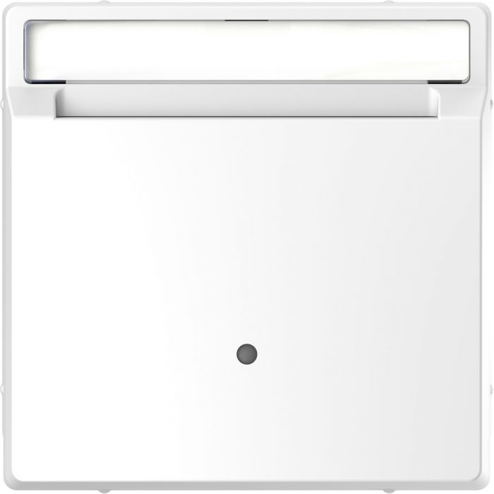 Schneider Electric D Life kaartschakelaar met tekstvenster - lotuswit (MTN3854-6035)