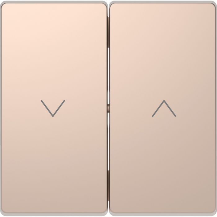 Schneider Electric D Life seriewip voor jaloezieschakelaar - champagne metallic (MTN3855-6051)