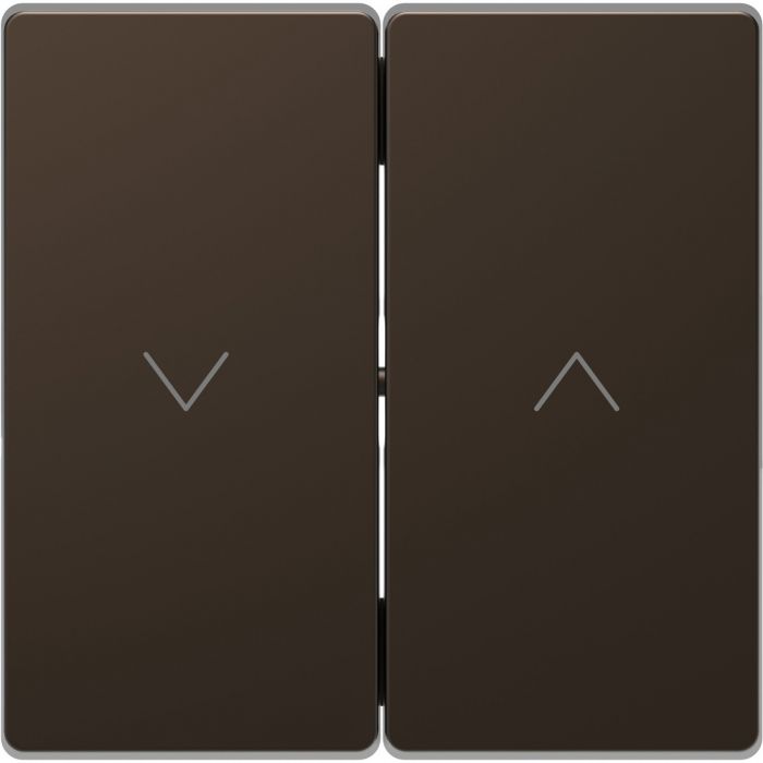 Schneider-Merten D Life seriewip voor jaloezieschakelaar - mocca metallic (MTN3855-6052)