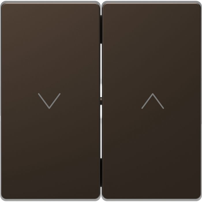 Schneider-Merten D Life seriewip voor jaloezieschakelaar - mocca metallic (MTN3855-6052)